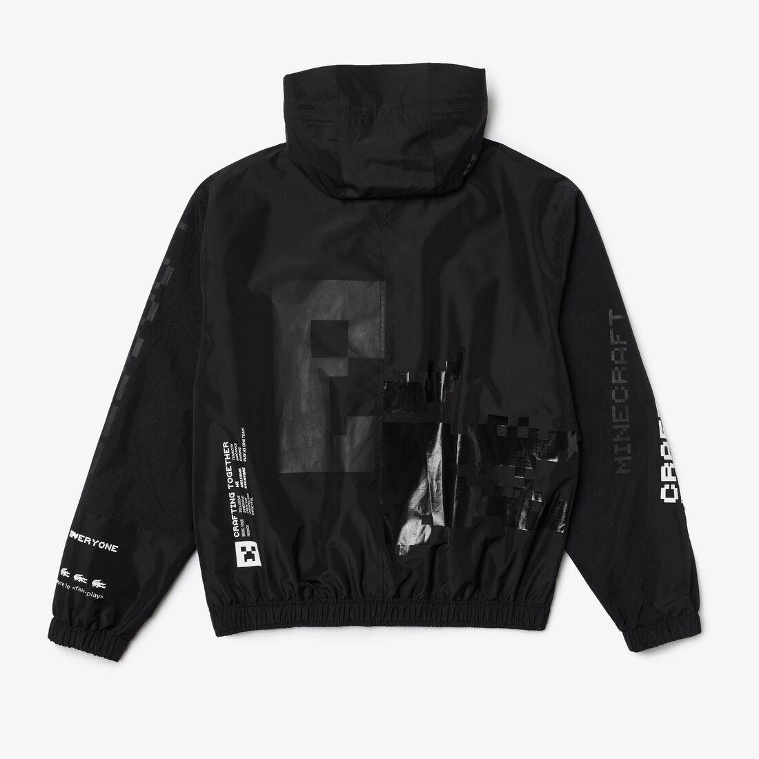 Unisex Lacoste L!VE x Minecraft Zippered Jacket Unisex Lacoste L!VE x Minecraft Zippered Jacket