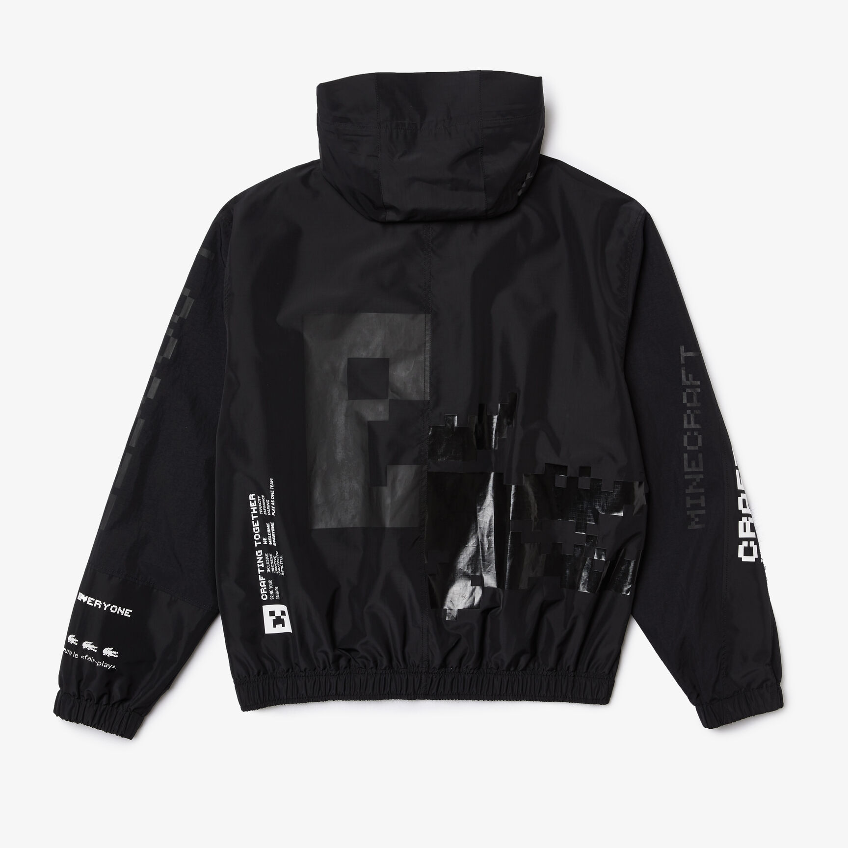 Unisex Lacoste L!VE x Minecraft Zippered Jacket Unisex Lacoste L!VE x Minecraft Zippered Jacket