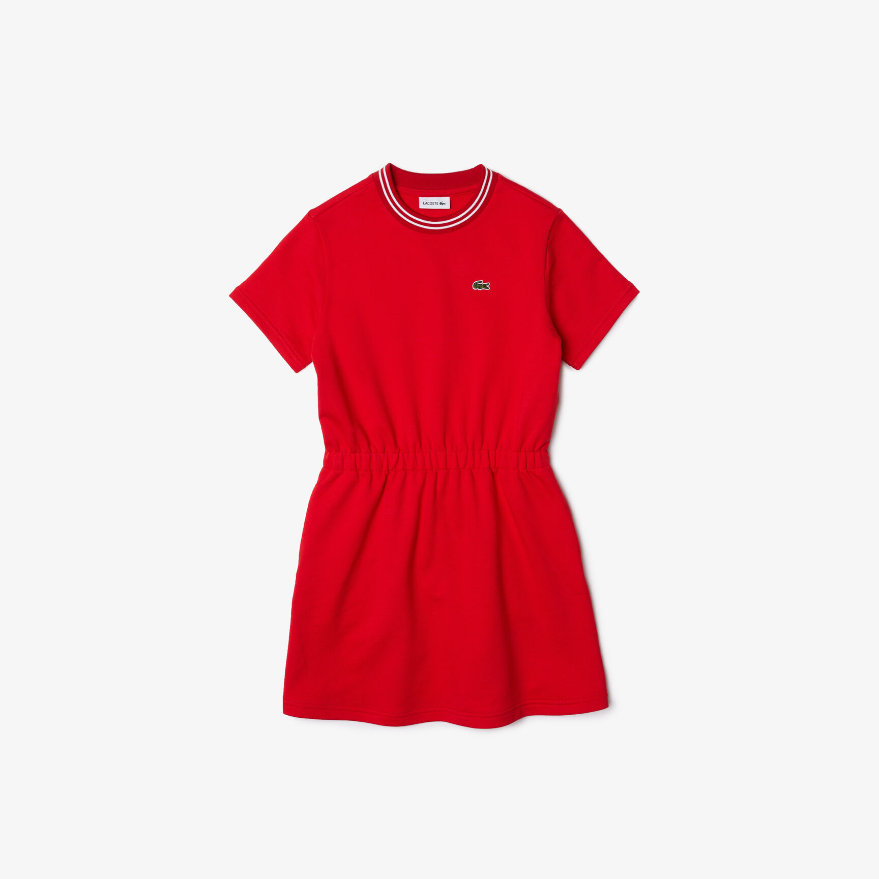 فستان بنمط تيشيرت صوف قطني مطبوع للبنات فستان بنمط تيشيرت صوف قطني مطبوع للبنات