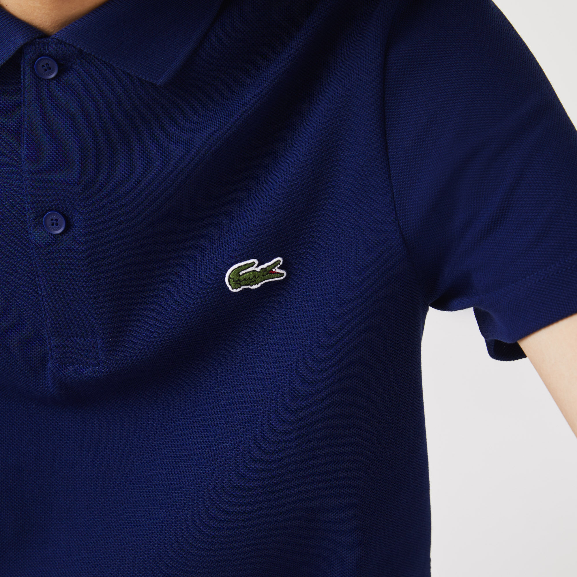 Men’s Lacoste Regular Fit Embroidered Logo Cotton Piqué Polo