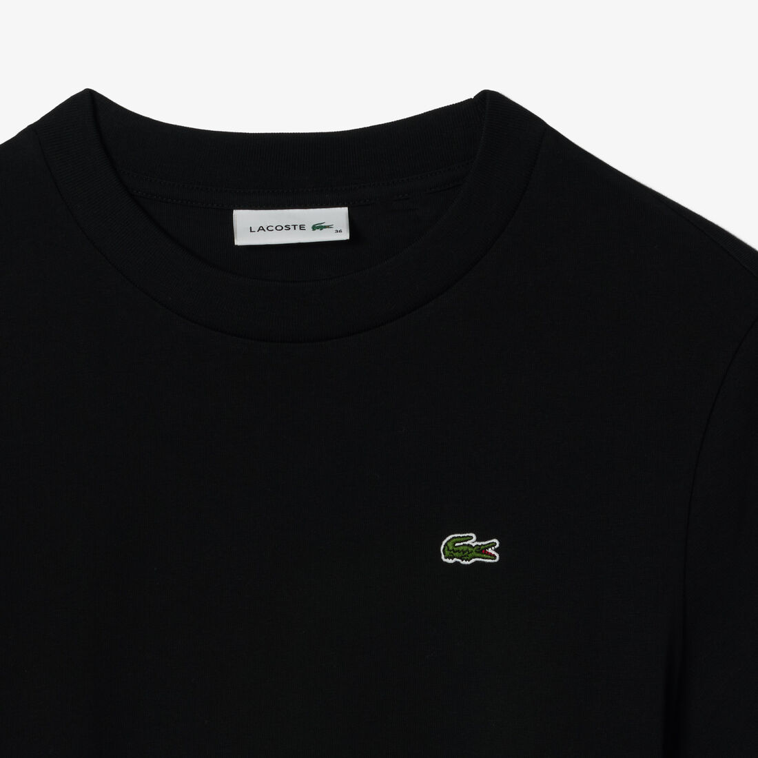 فستان جيرسيه واسع بأكمام قصيرة وأطراف متباينة فستان جيرسيه واسع بأكمام قصيرة وأطراف متباينة