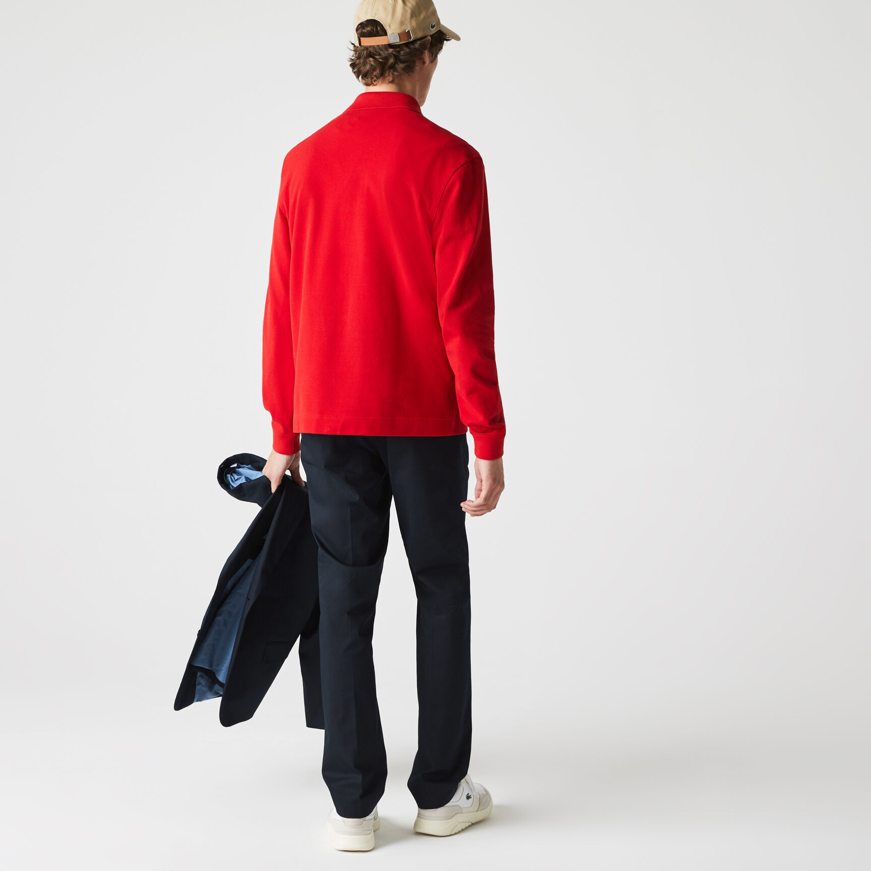 بنطلون تشينو من القطن المرن ذو قصة ضيقة للرجال