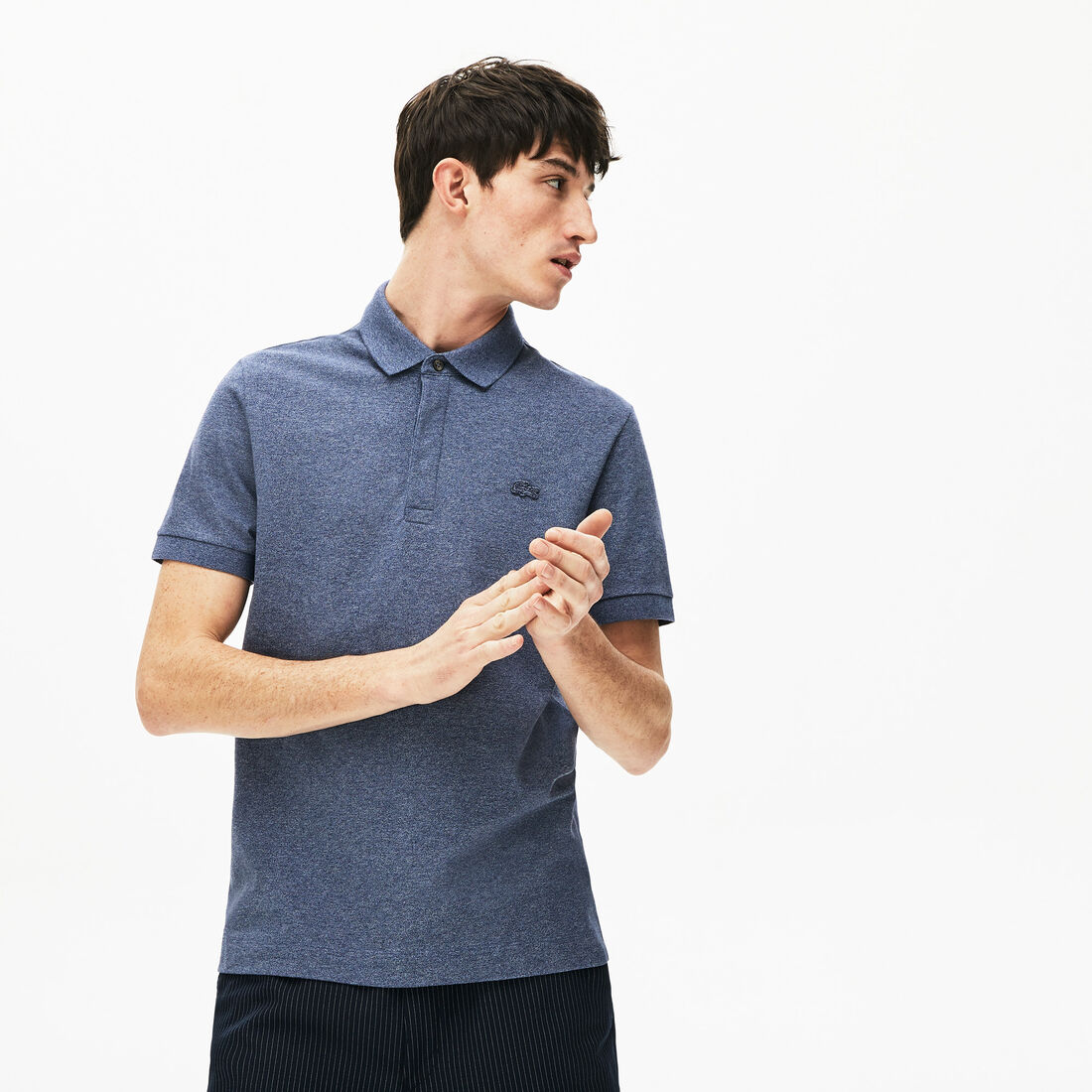 Regular Fit Paris Stretch Pique Polo Shirt