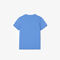 lacoste kids  branded print organic cotton t shirt