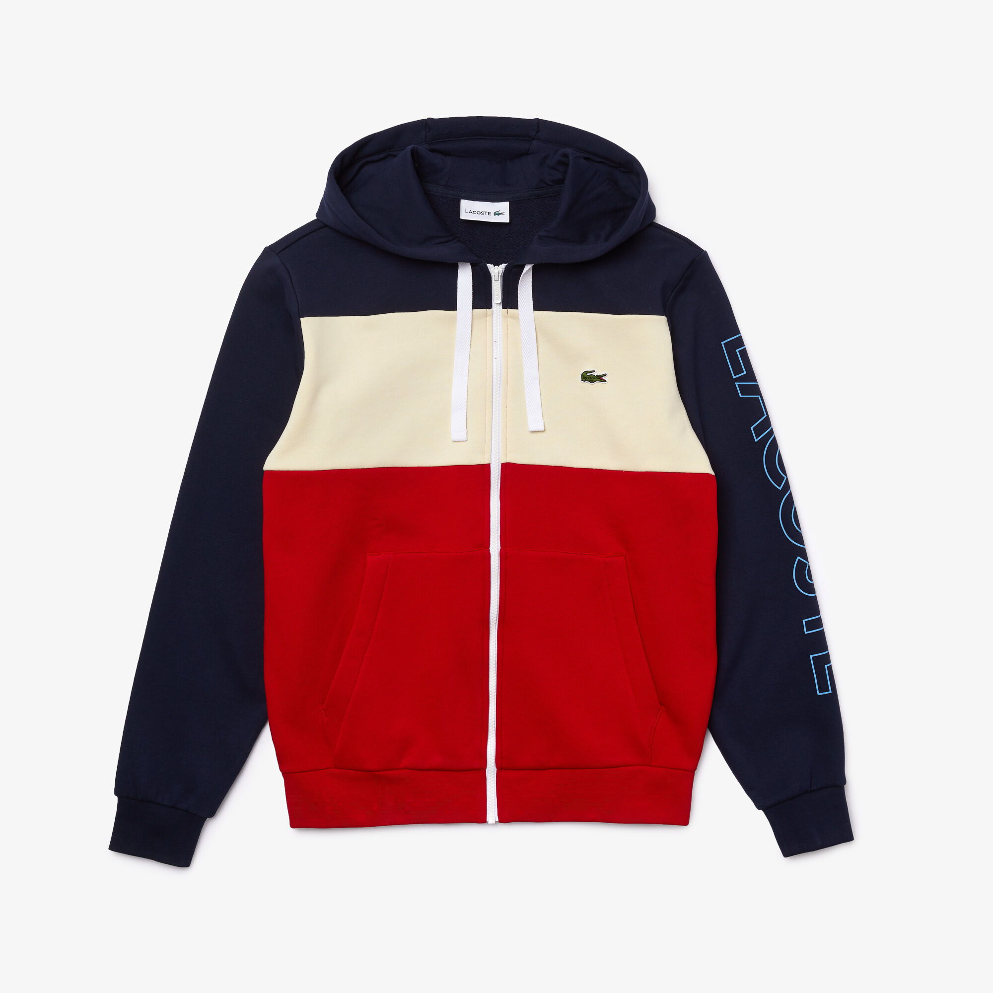 Men’s Hooded Colorblock Fleece Zip Sweatshirt Men’s Hooded Colorblock Fleece Zip Sweatshirt