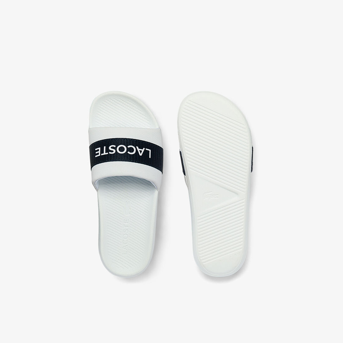 Men's Croco Slides Textile Logo Men's Croco Slides Textile Logo