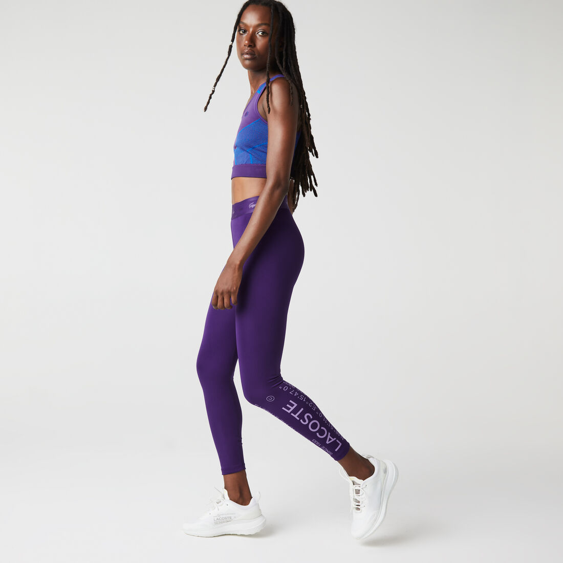 Women's Lacoste SPORT Lacoste Prints And Inscriptions Leggings Women's Lacoste SPORT Lacoste Prints And Inscriptions Leggings