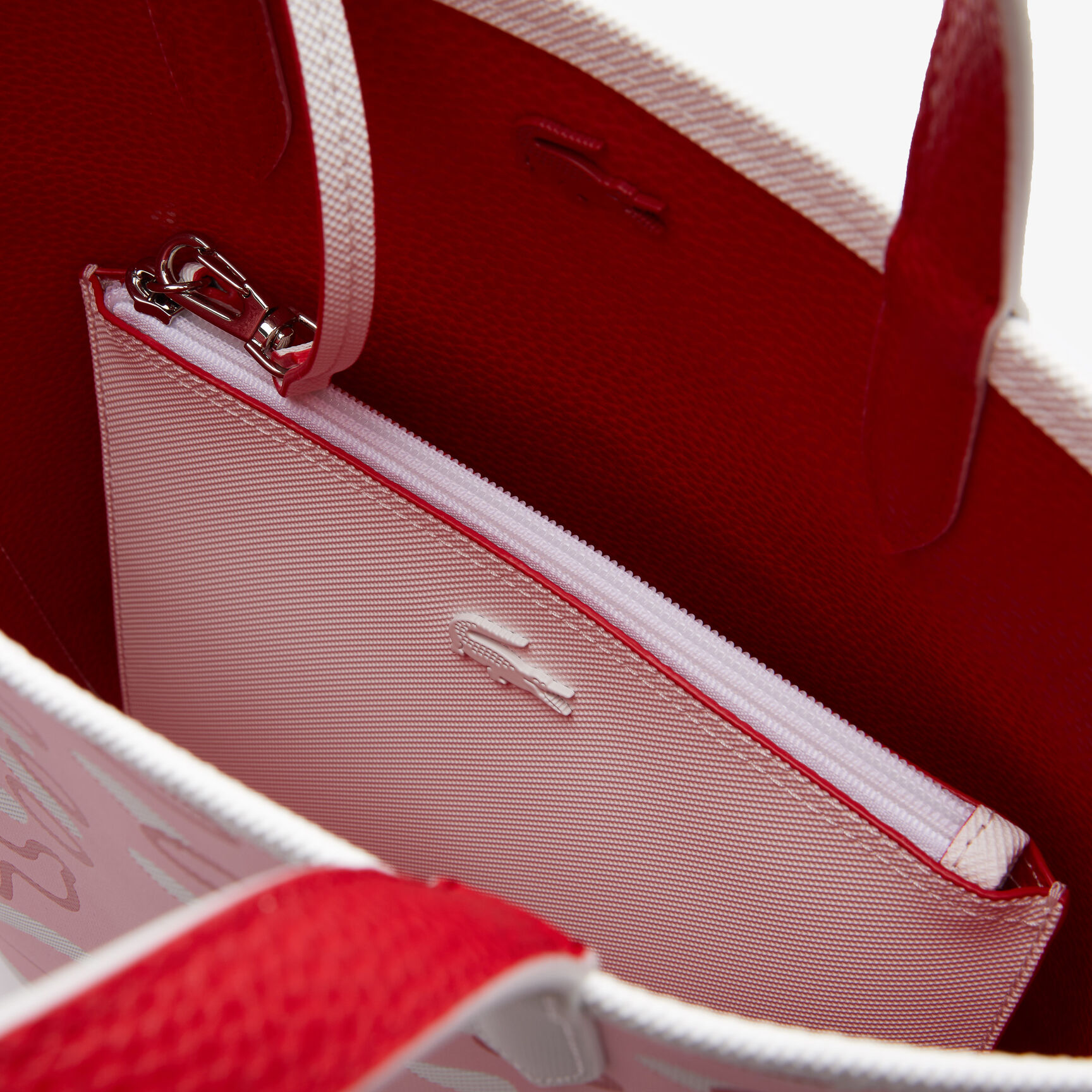 Women's Anna Reversible Petit Piqu&eacute; Vertical Shoulder Shopping Bag