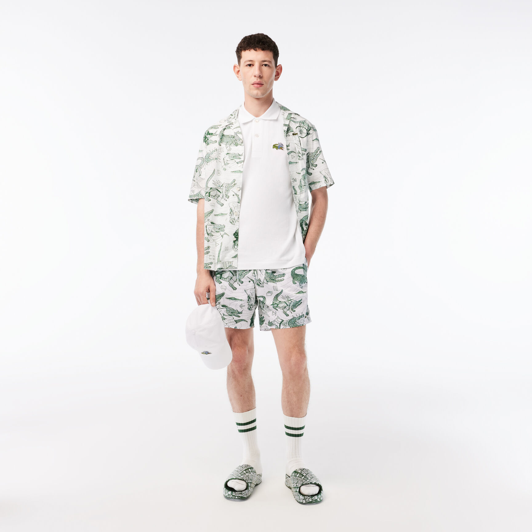 Men’s Lacoste x Netflix Organic Cotton Polo Shirt Men’s Lacoste x Netflix Organic Cotton Polo Shirt