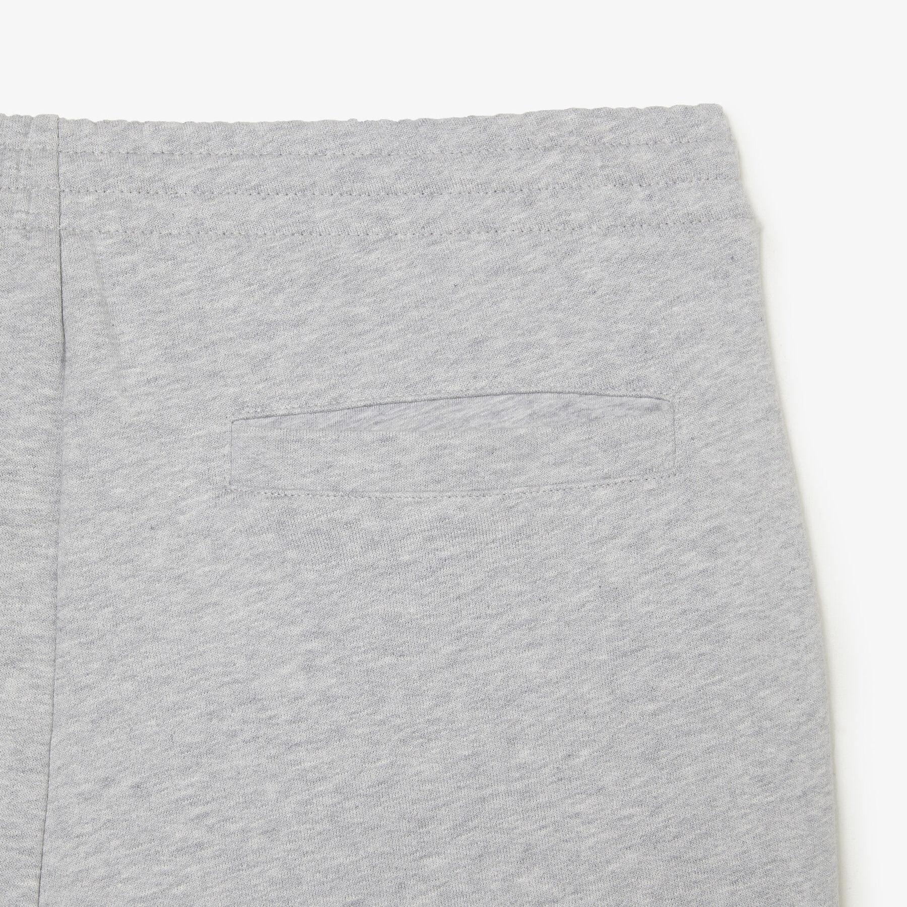 lacoste regular fit fleece shorts