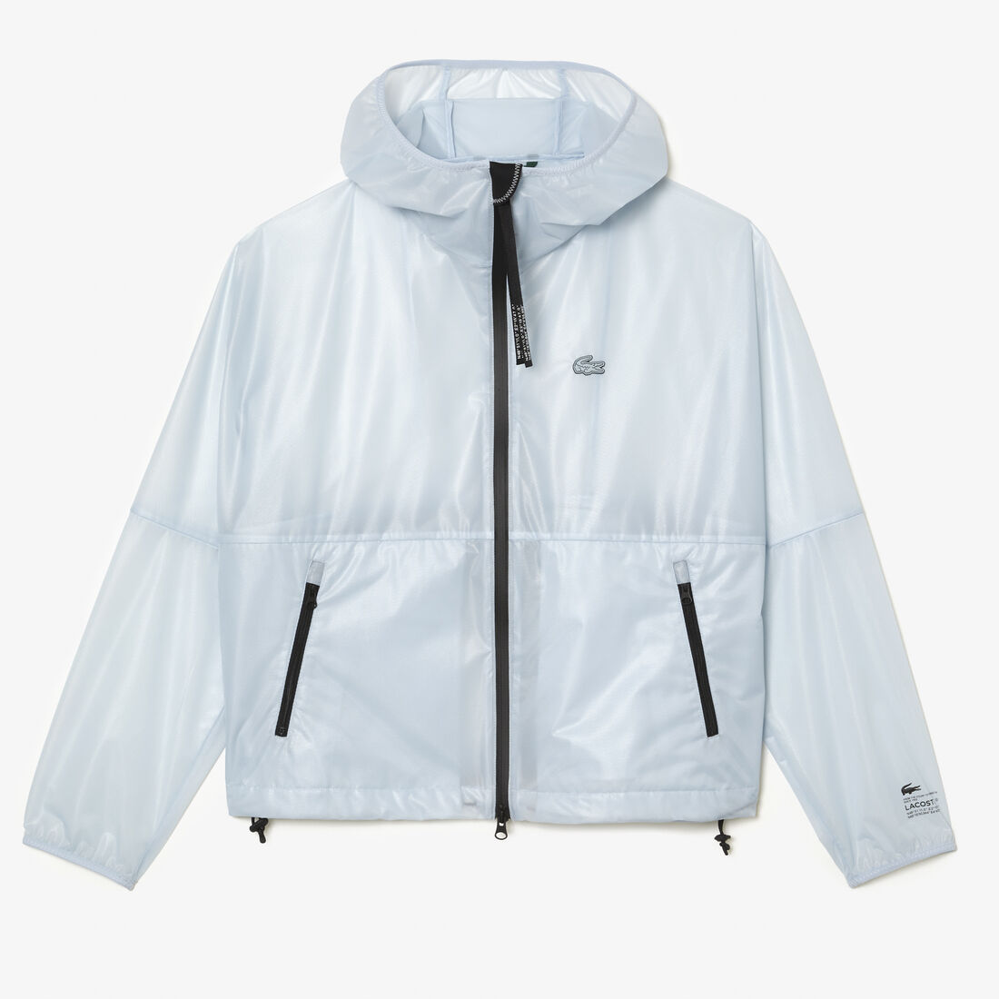 Women’s Lacoste Transparent Windbreaker Women’s Lacoste Transparent Windbreaker