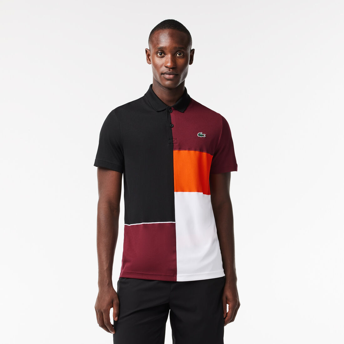 Regular Fit Recycled Fiber Tennis Polo Shirt