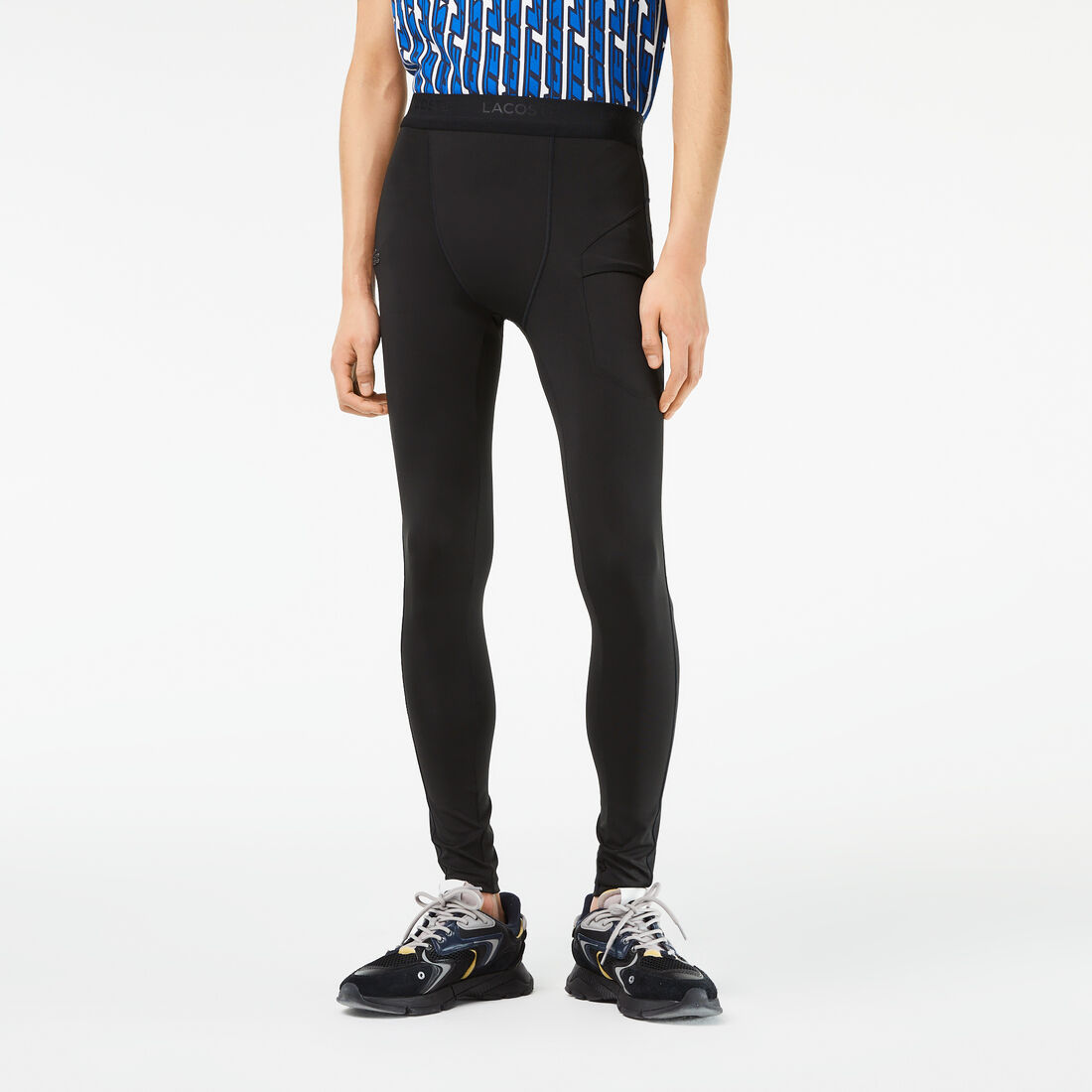 Men's Lacoste Sport Recycled Polyester Leggings Men's Lacoste Sport Recycled Polyester Leggings