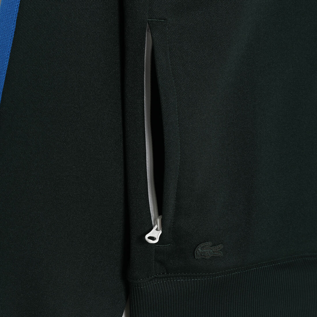 Men's Lacoste Regular Fit High Neck Piqué Zip Sweatshirt Men's Lacoste Regular Fit High Neck Piqué Zip Sweatshirt