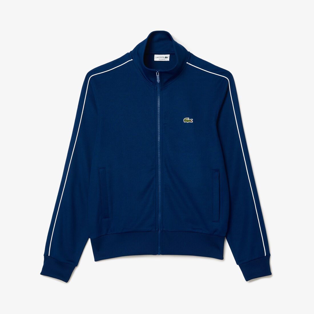 Paris Pique Zip Front Track Jacket Paris Pique Zip Front Track Jacket