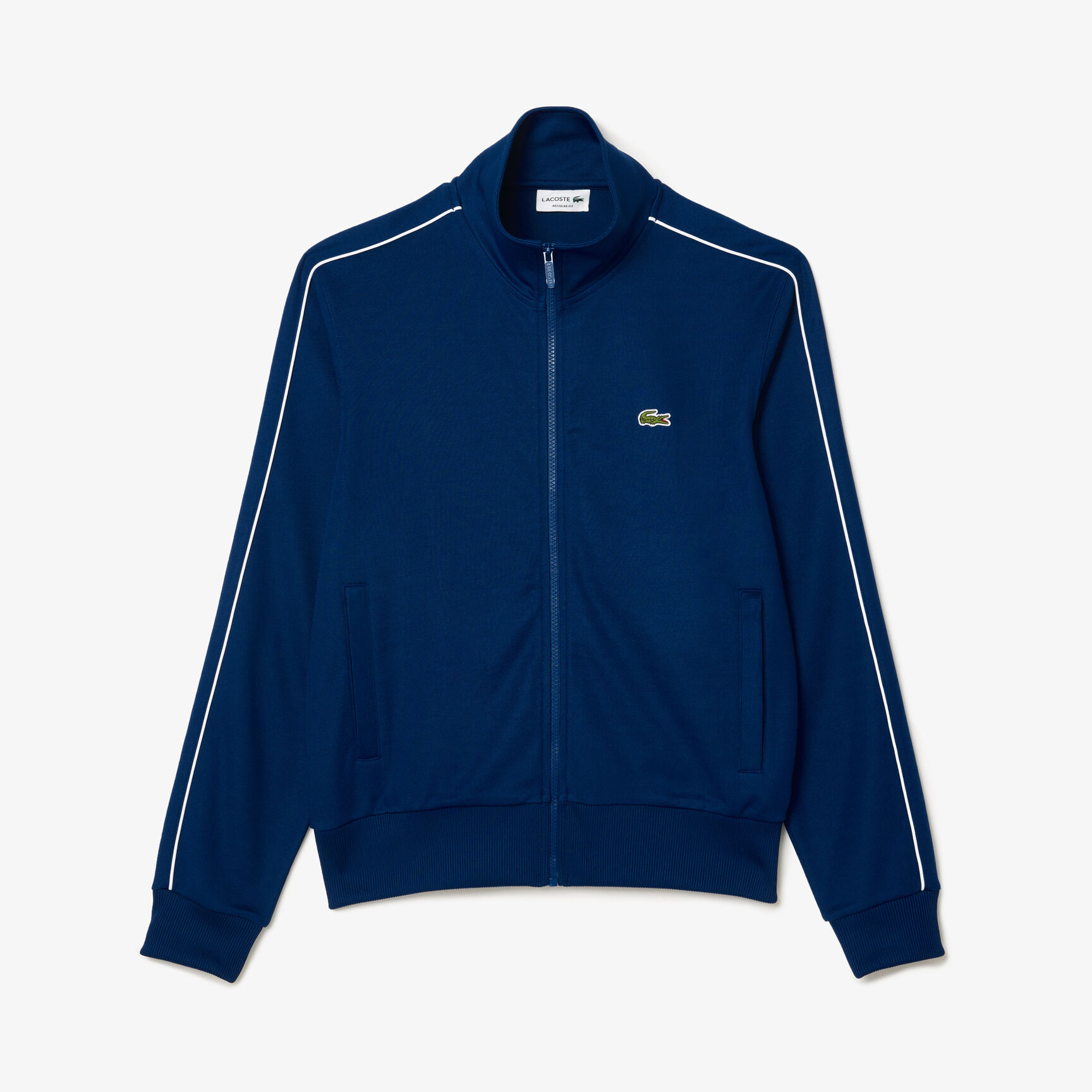 Paris Pique Zip Front Track Jacket Paris Pique Zip Front Track Jacket