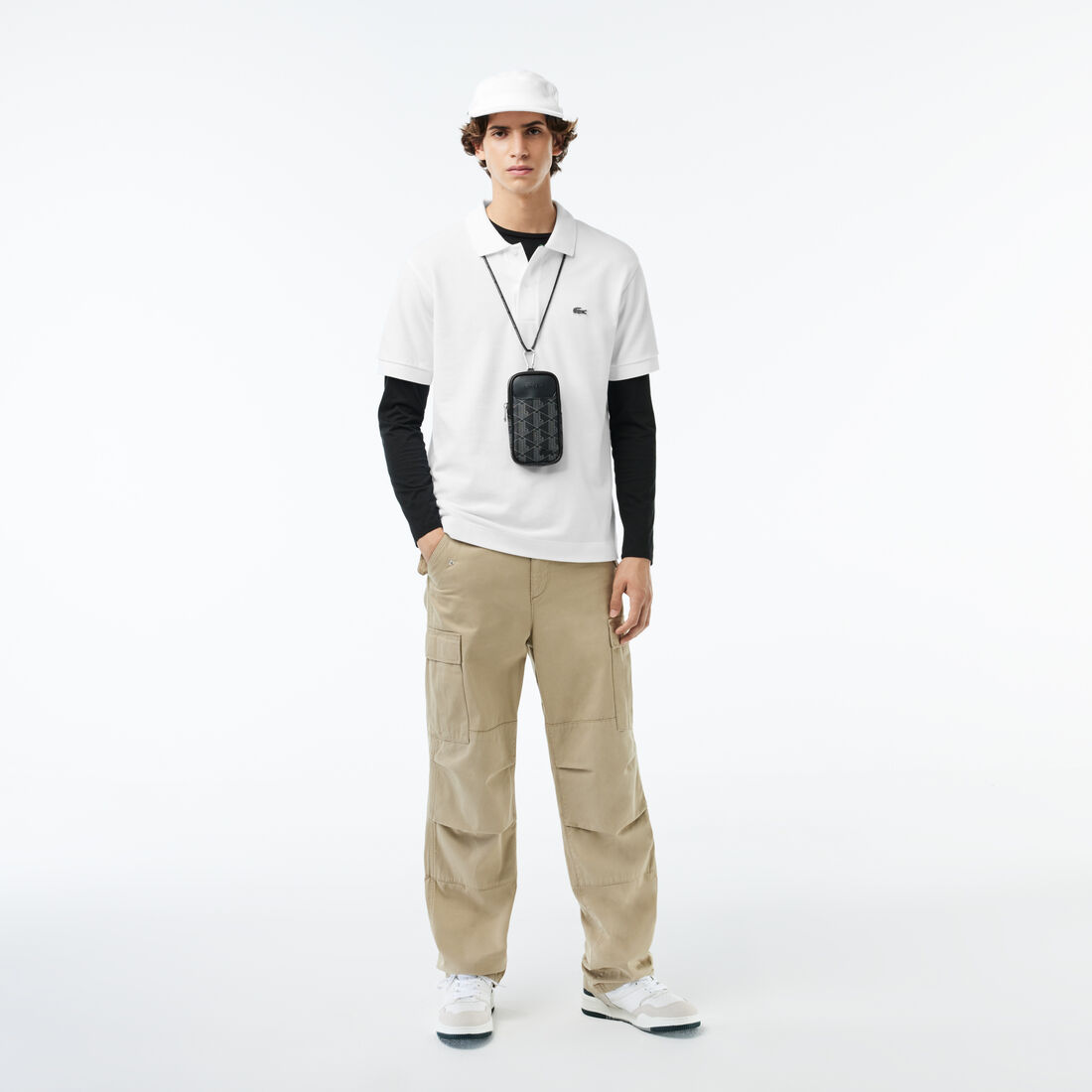 Men's Lacoste Classic Fit L.12.21 Organic Cotton Pique Polo Shirt Men's Lacoste Classic Fit L.12.21 Organic Cotton Pique Polo Shirt