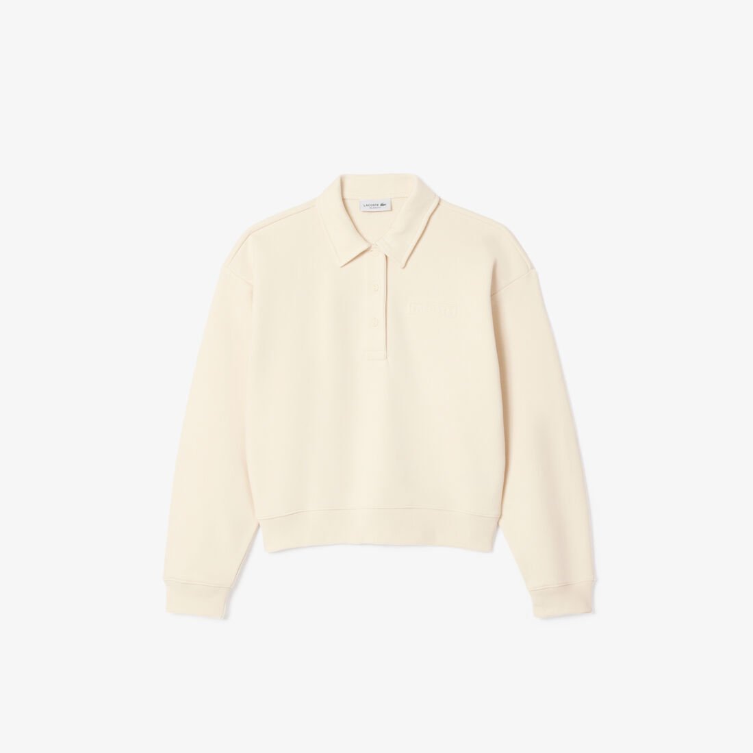 Polo Collar Sweatshirt