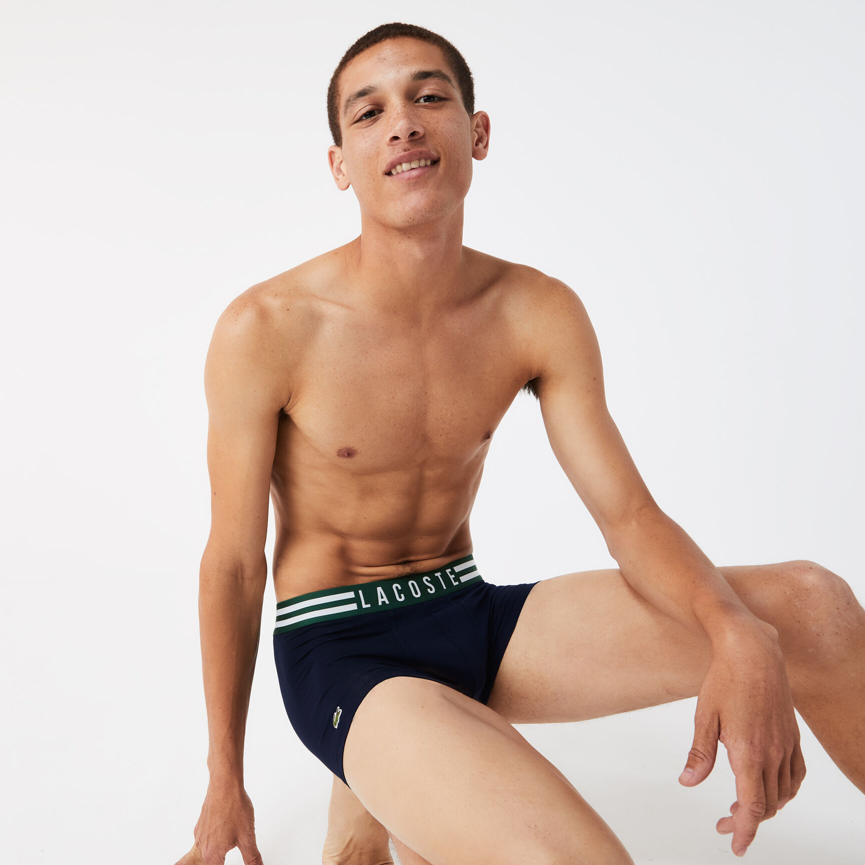 Men’s Striped Waist Stretch Cotton Trunk 3-Pack Men’s Striped Waist Stretch Cotton Trunk 3-Pack