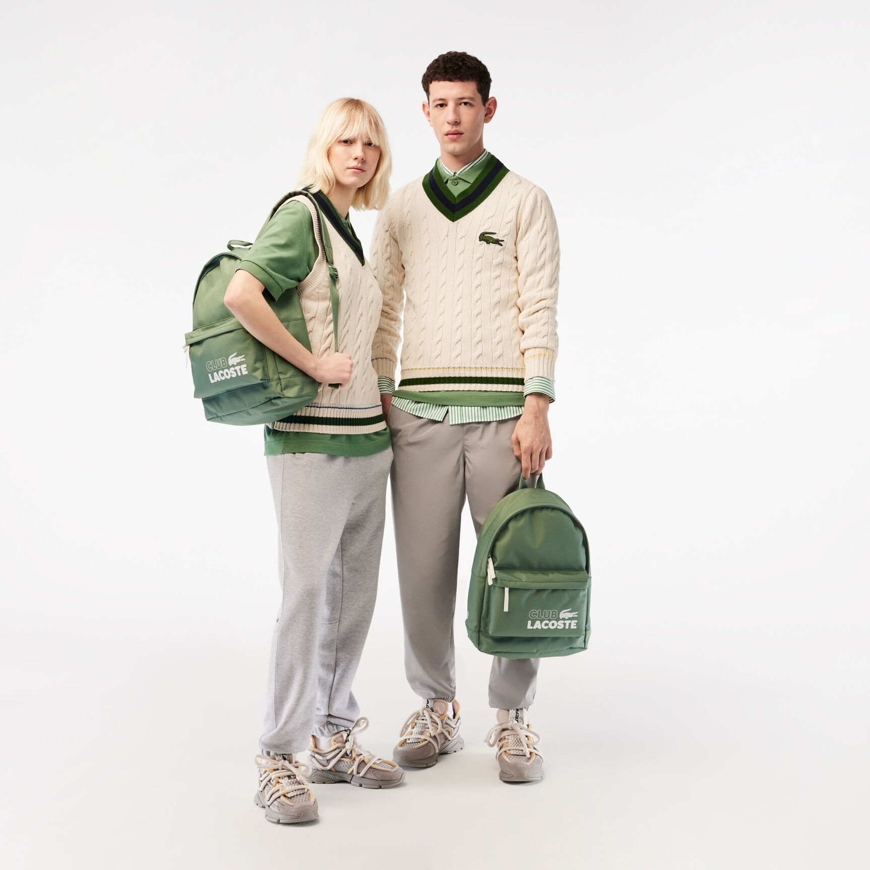 Unisex Lacoste Neocroc Contrast Print Backpack Unisex Lacoste Neocroc Contrast Print Backpack