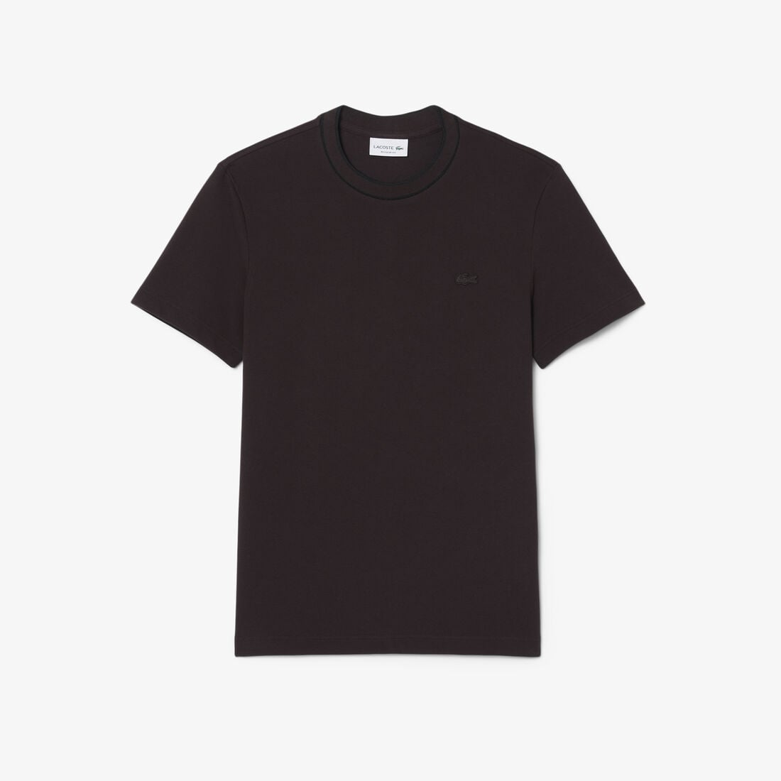 Stretch Pique Stripe Collar T-shirt Stretch Pique Stripe Collar T-shirt
