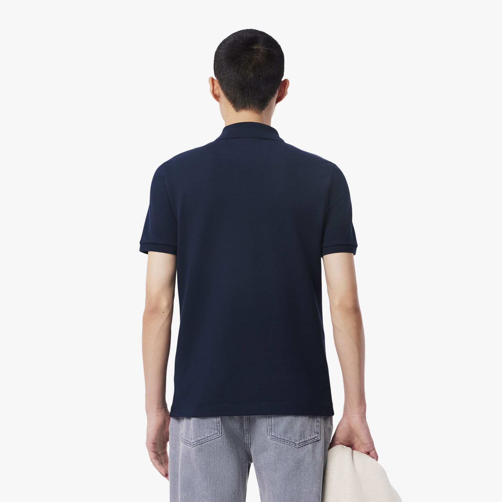 Slim Fit Stretch Petit Pique Polo Shirt