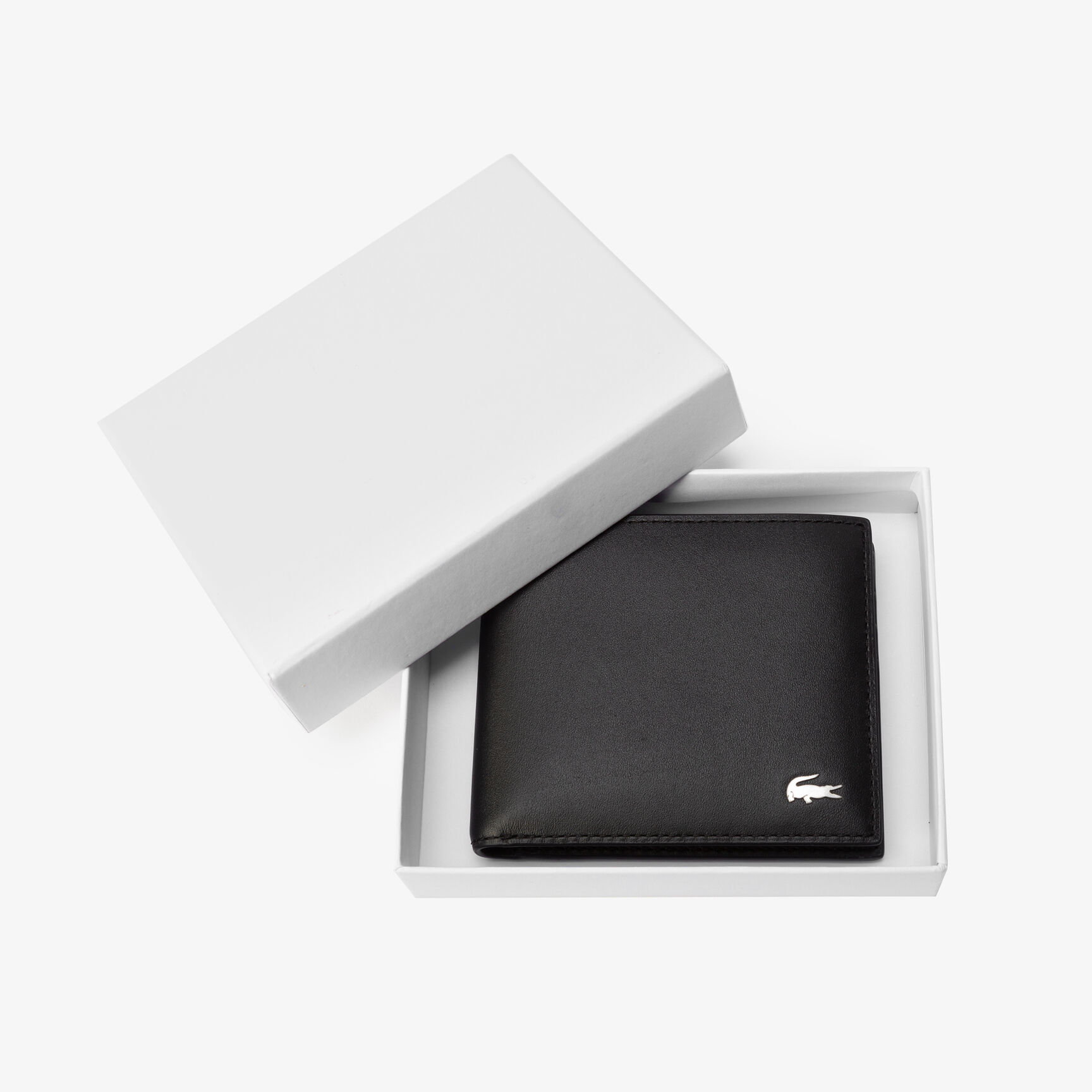 محفظة جلد للرجال ذو تسع فتحات للبطاقات من مجموعة Fitzgerald