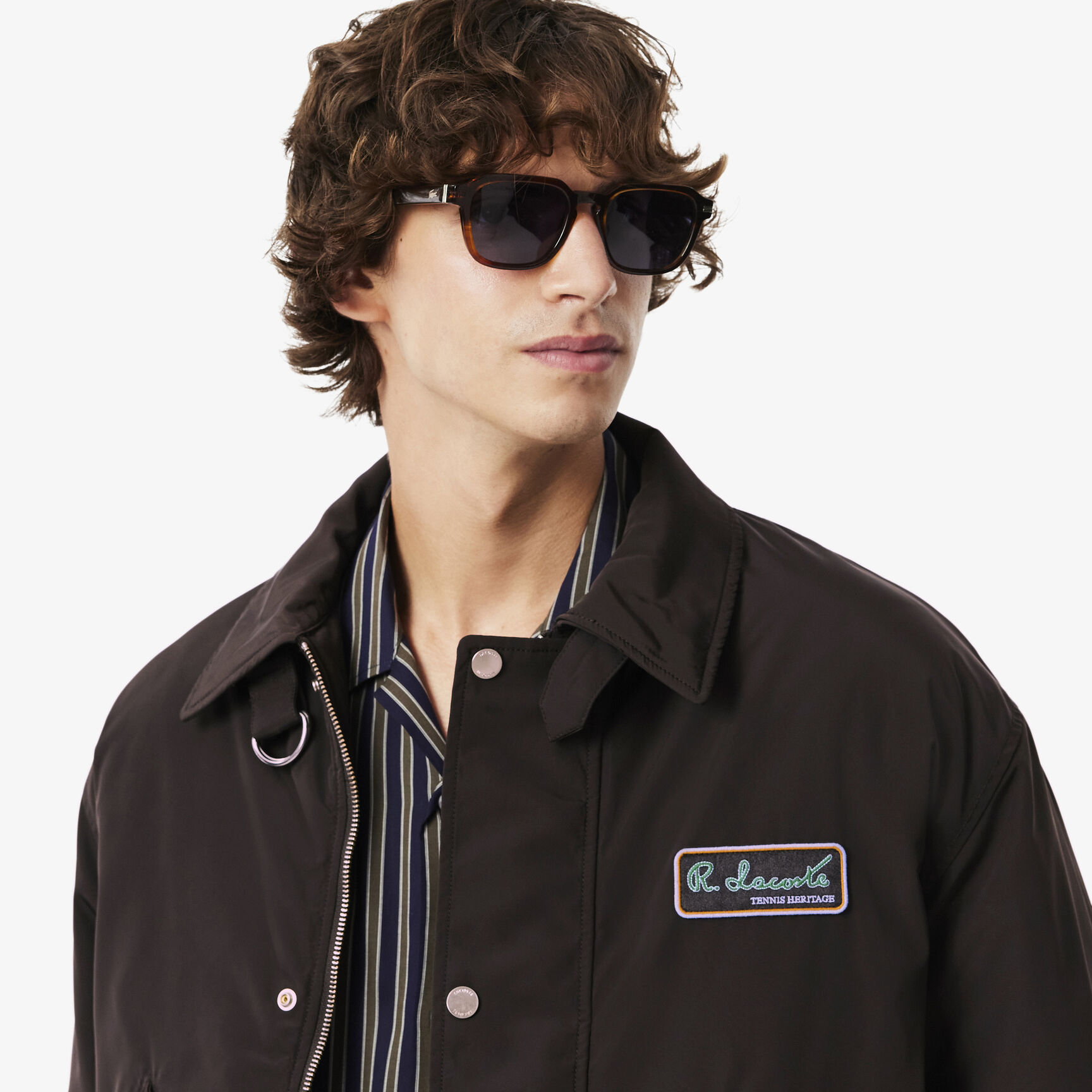Water-Repellent Aviator Badge Jacket