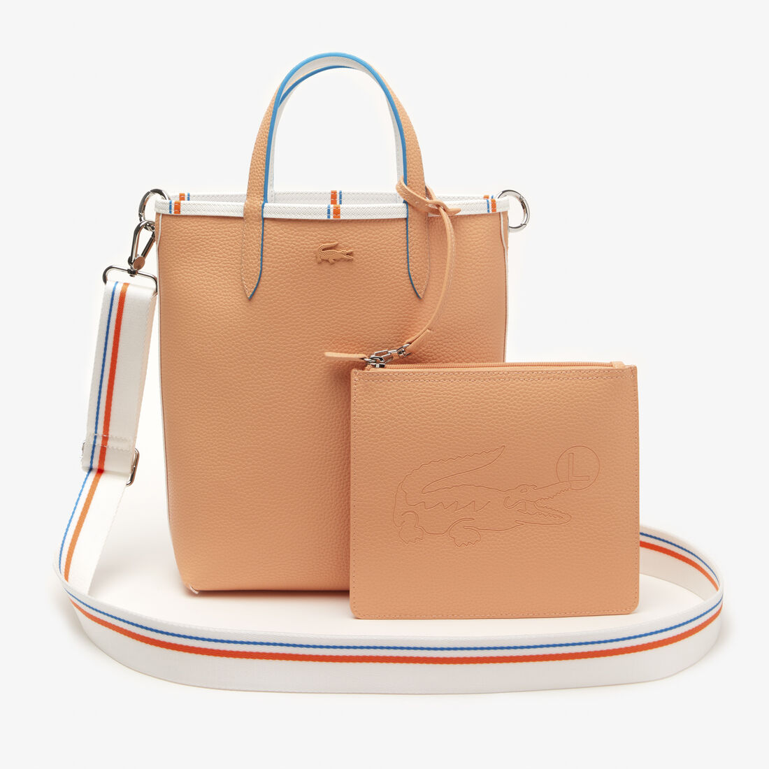 Women’s Lacoste Anna Reversible Vertical Tote with Pouch Women’s Lacoste Anna Reversible Vertical Tote with Pouch