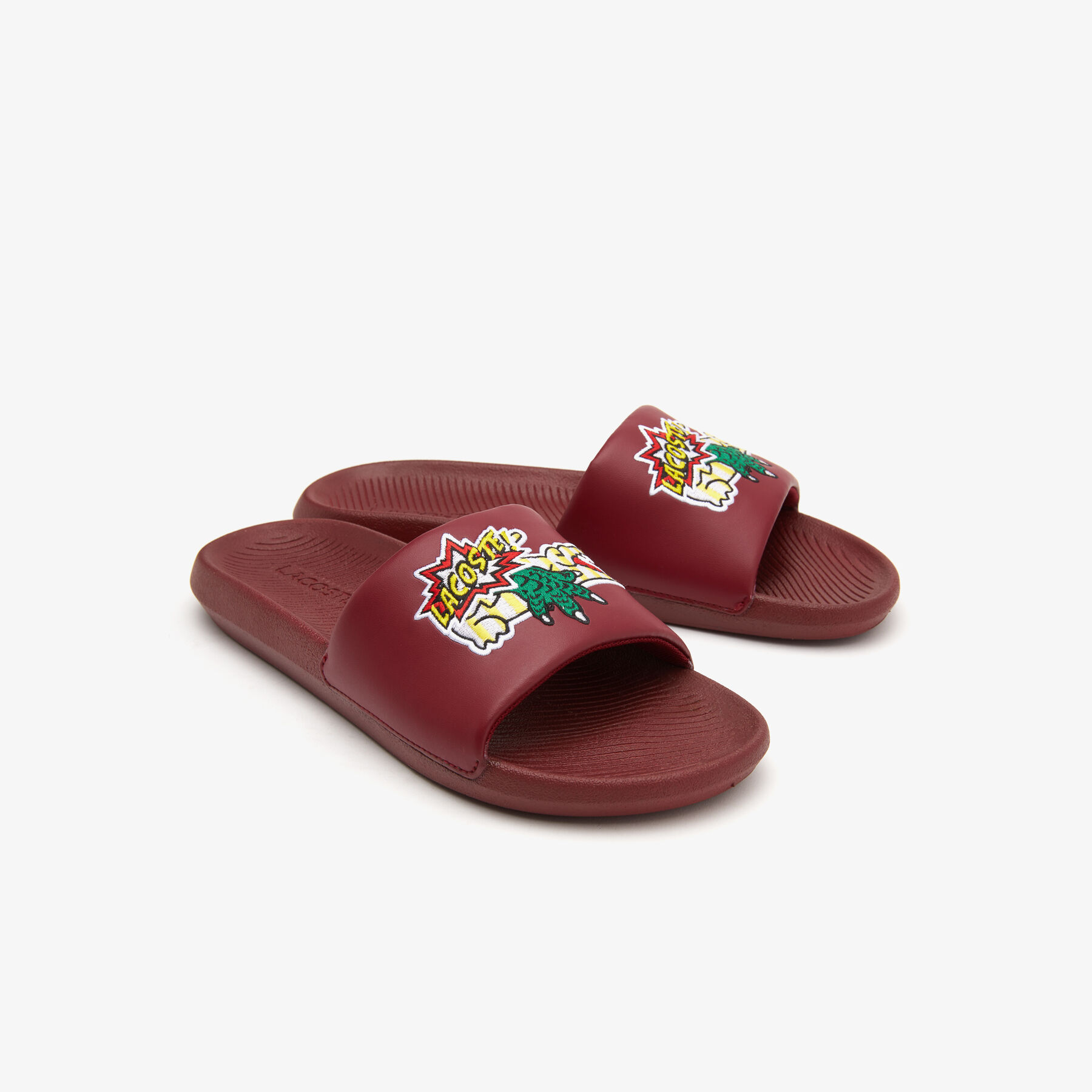 Men's Lacoste Croco Synthetic Slides Men's Lacoste Croco Synthetic Slides