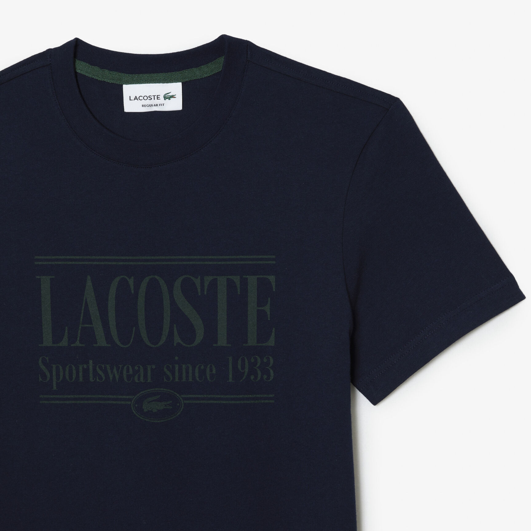 Men's Lacoste Regular Fit Jersey T-shirt Men's Lacoste Regular Fit Jersey T-shirt