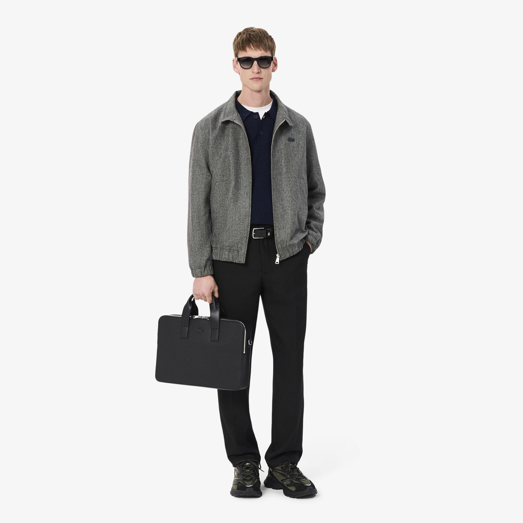 حقيبة لابتوب جلدية