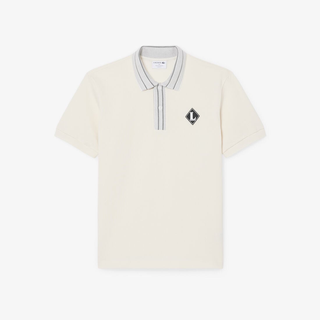 French Made Classic Fit Badge Polo Shirt French Made Classic Fit Badge Polo Shirt