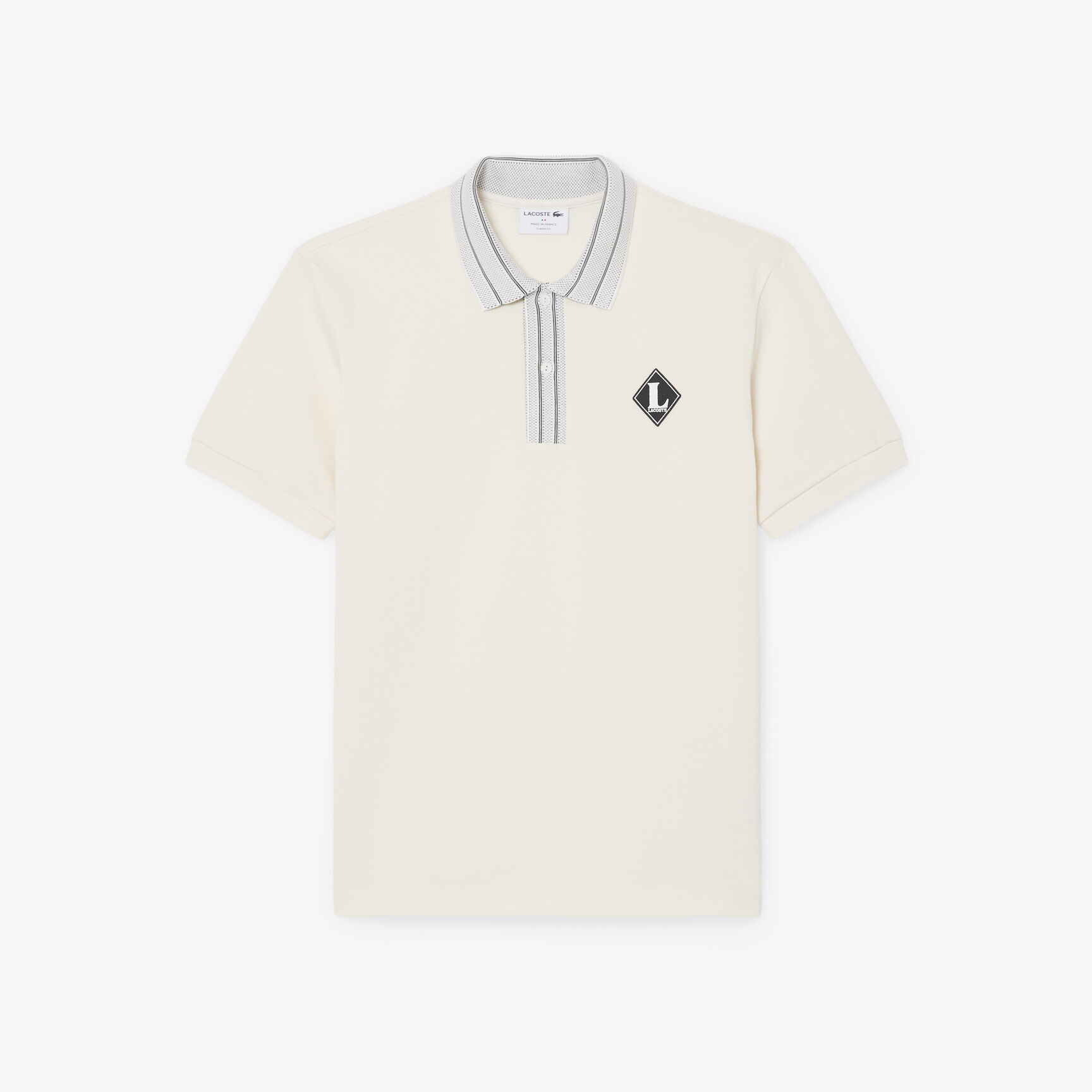 French Made Classic Fit Badge Polo Shirt French Made Classic Fit Badge Polo Shirt