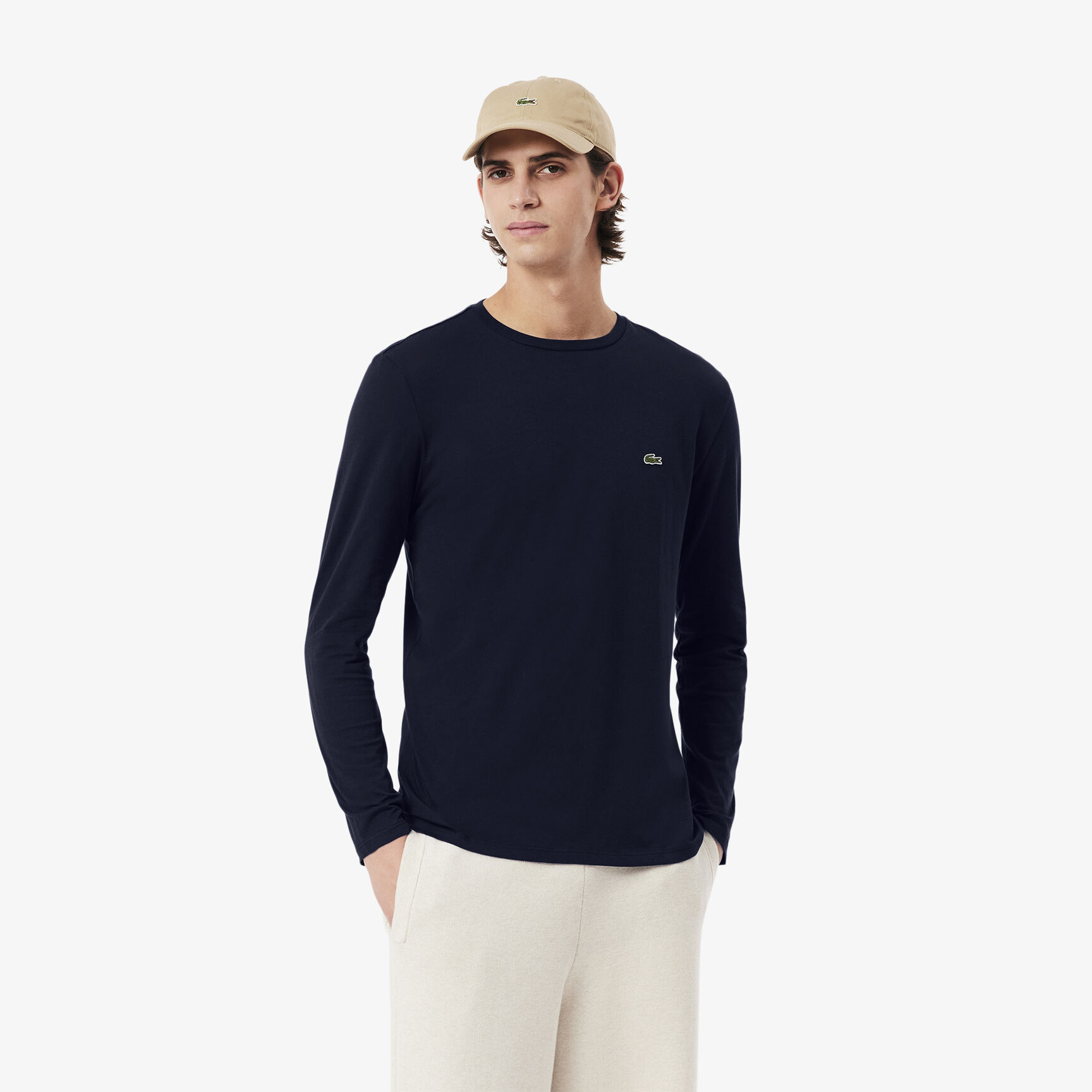 Men's Crew Neck Pima Cotton Jersey T-shirt