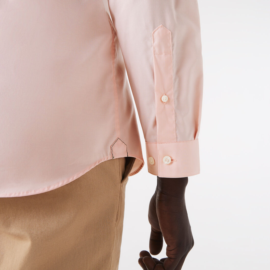 Men's Slim Fit Stretch Cotton Poplin Shirt Men's Slim Fit Stretch Cotton Poplin Shirt