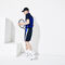 لاكوست شورت رياضي للعب التنس بقصة متباينة من مجموعة lacostesport للرجال