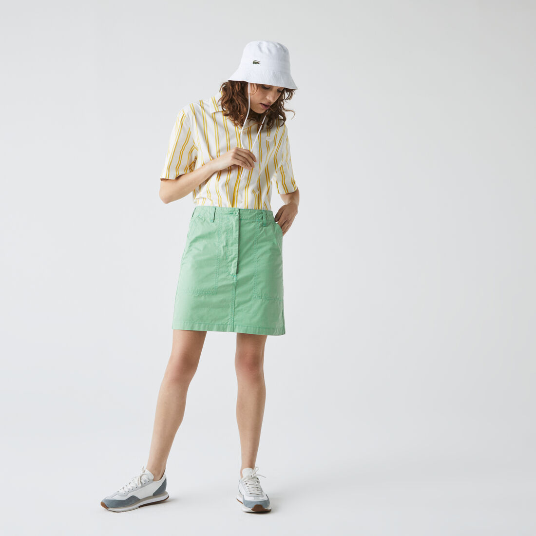 Women’s Short Lightweight Cotton Pocket Skirt