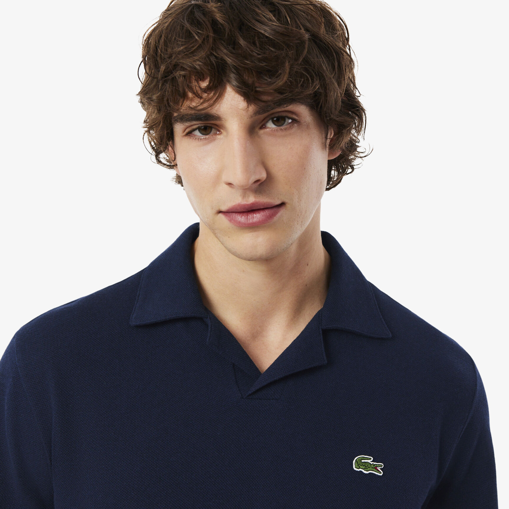 Classic Fit Cotton-Linen Polo Shirt Classic Fit Cotton-Linen Polo Shirt