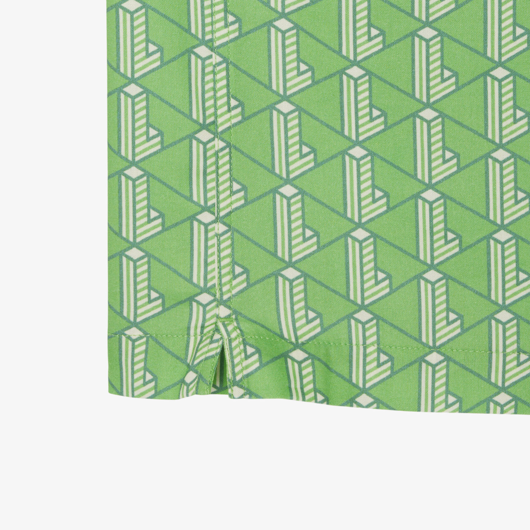 قميص مونوغرام بقصّة مستقيمة قميص مونوغرام بقصّة مستقيمة