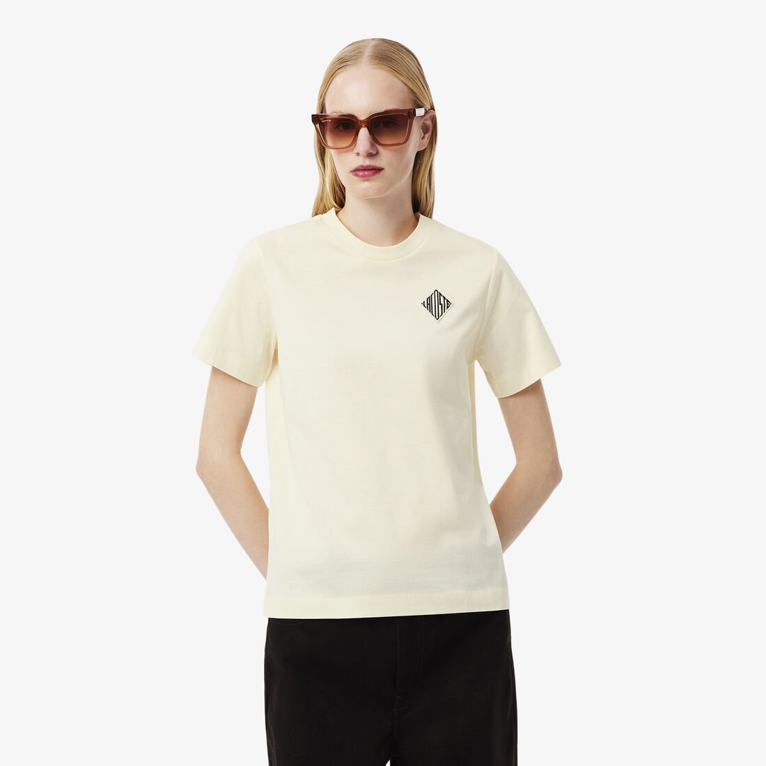 Lacoste Badge Cotton T-shirt