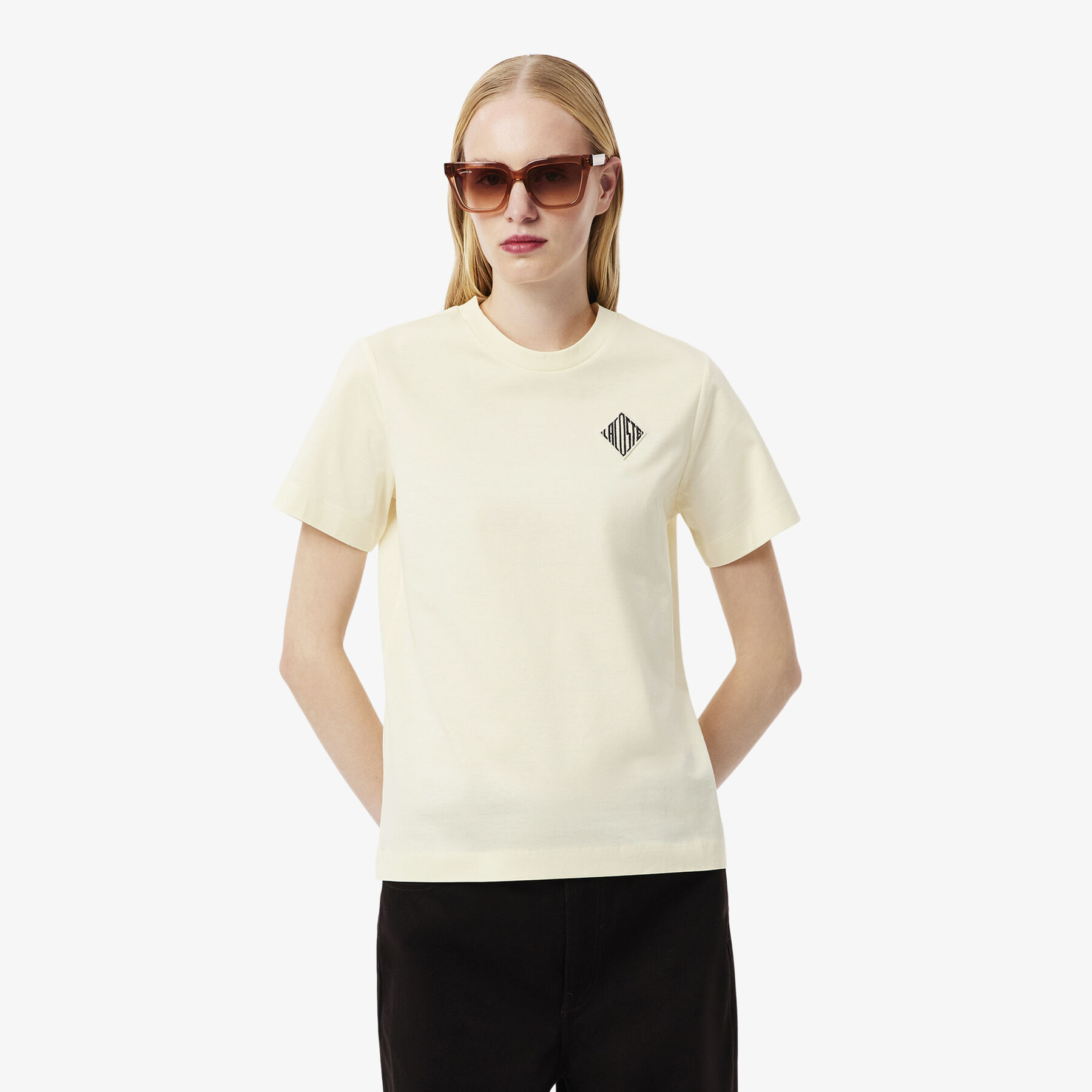 Lacoste Badge Cotton T-shirt