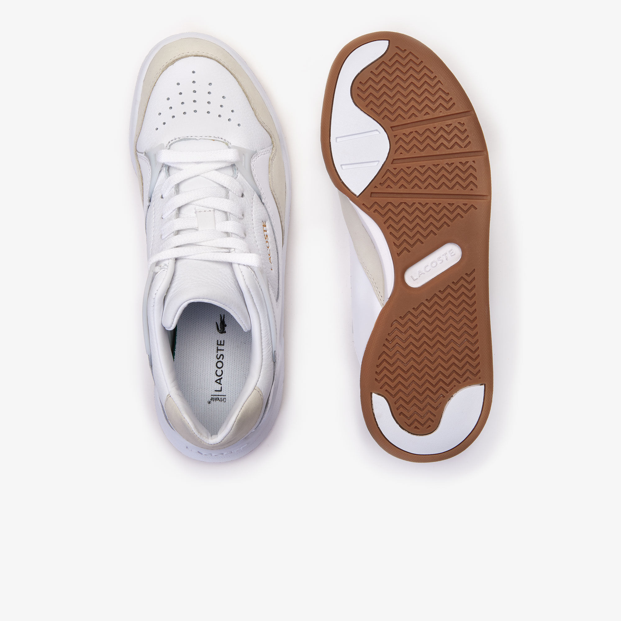 Women's Court Slam Tonal Leather Trainers Women's Court Slam Tonal Leather Trainers