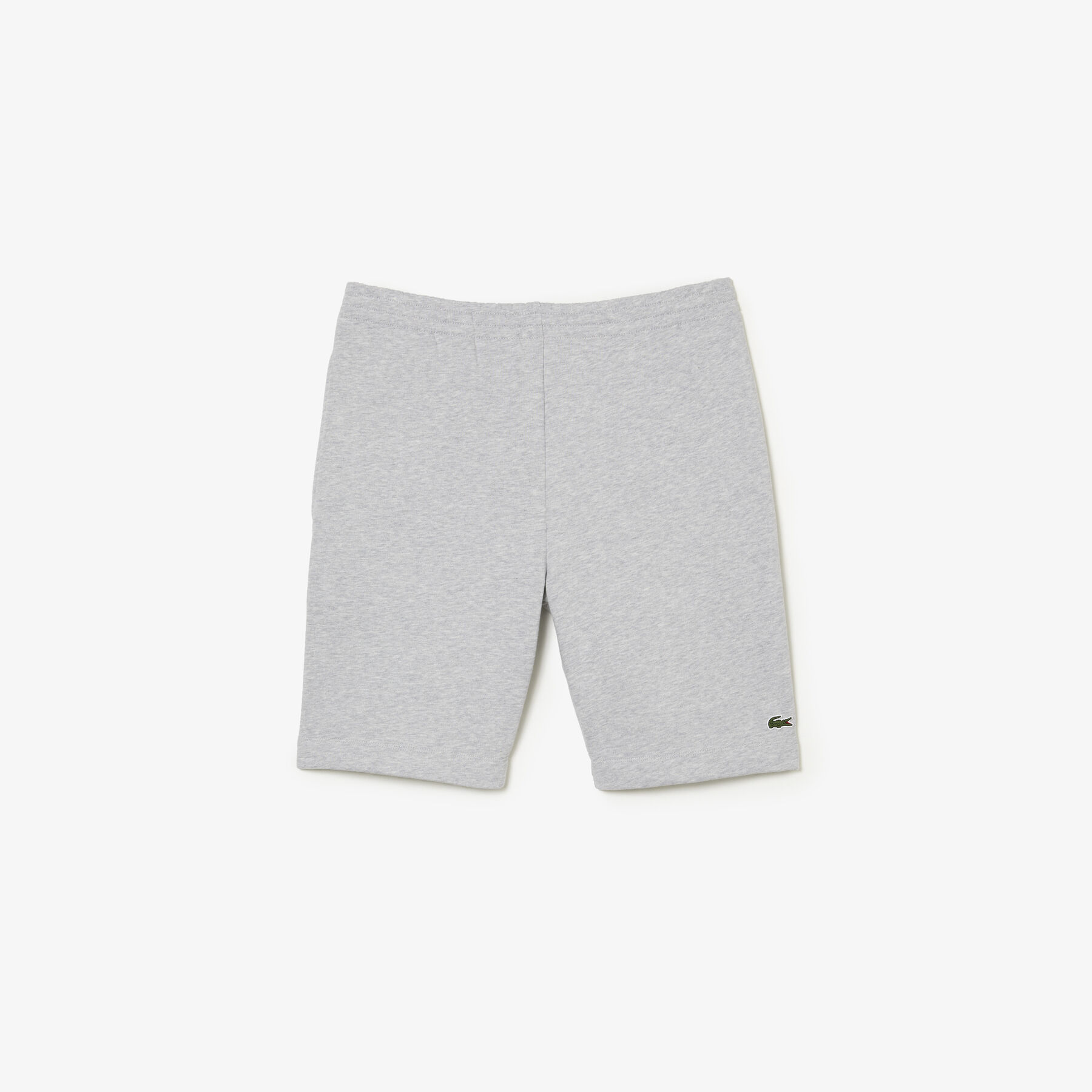 lacoste regular fit fleece shorts