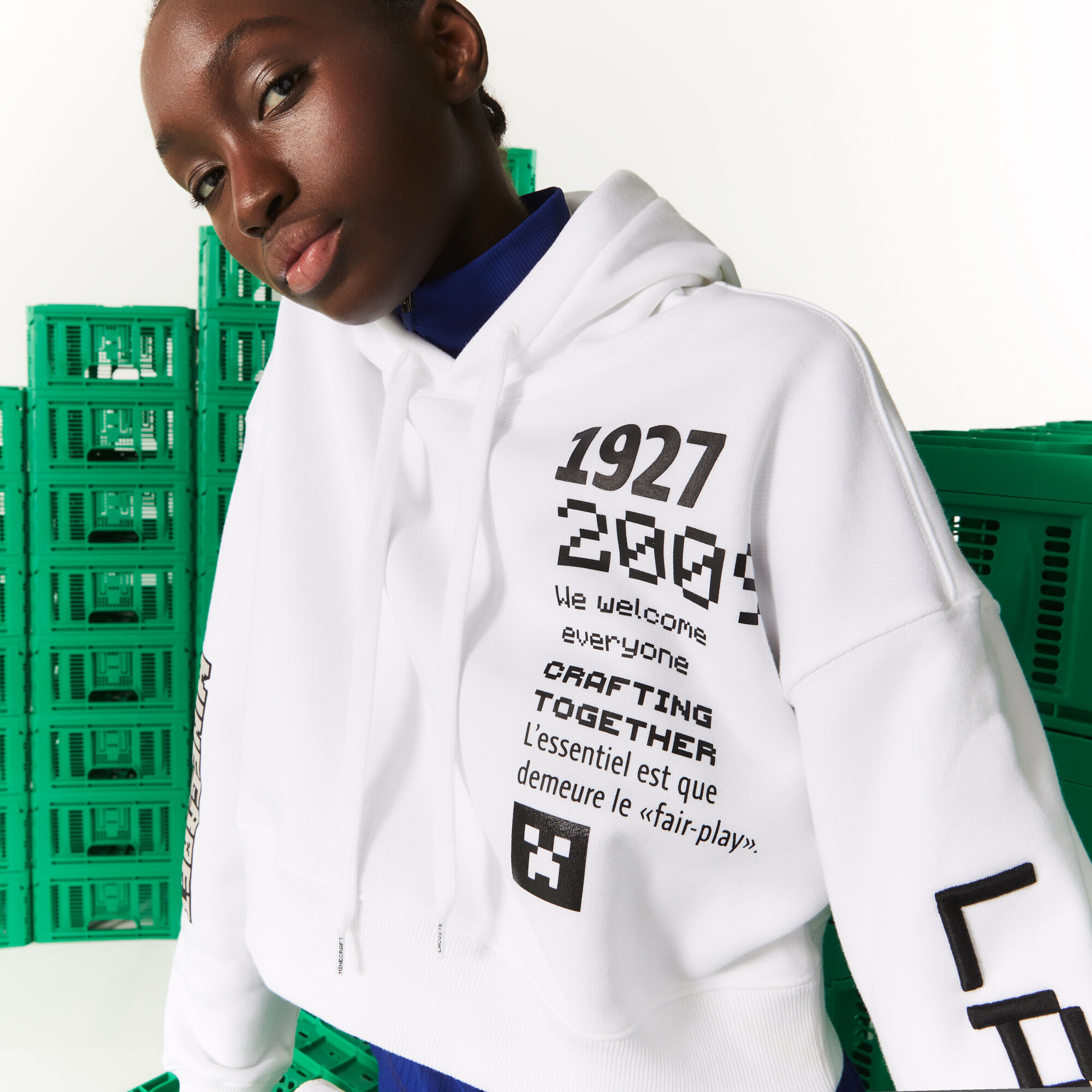 Lacoste fairplay sweatshirt top