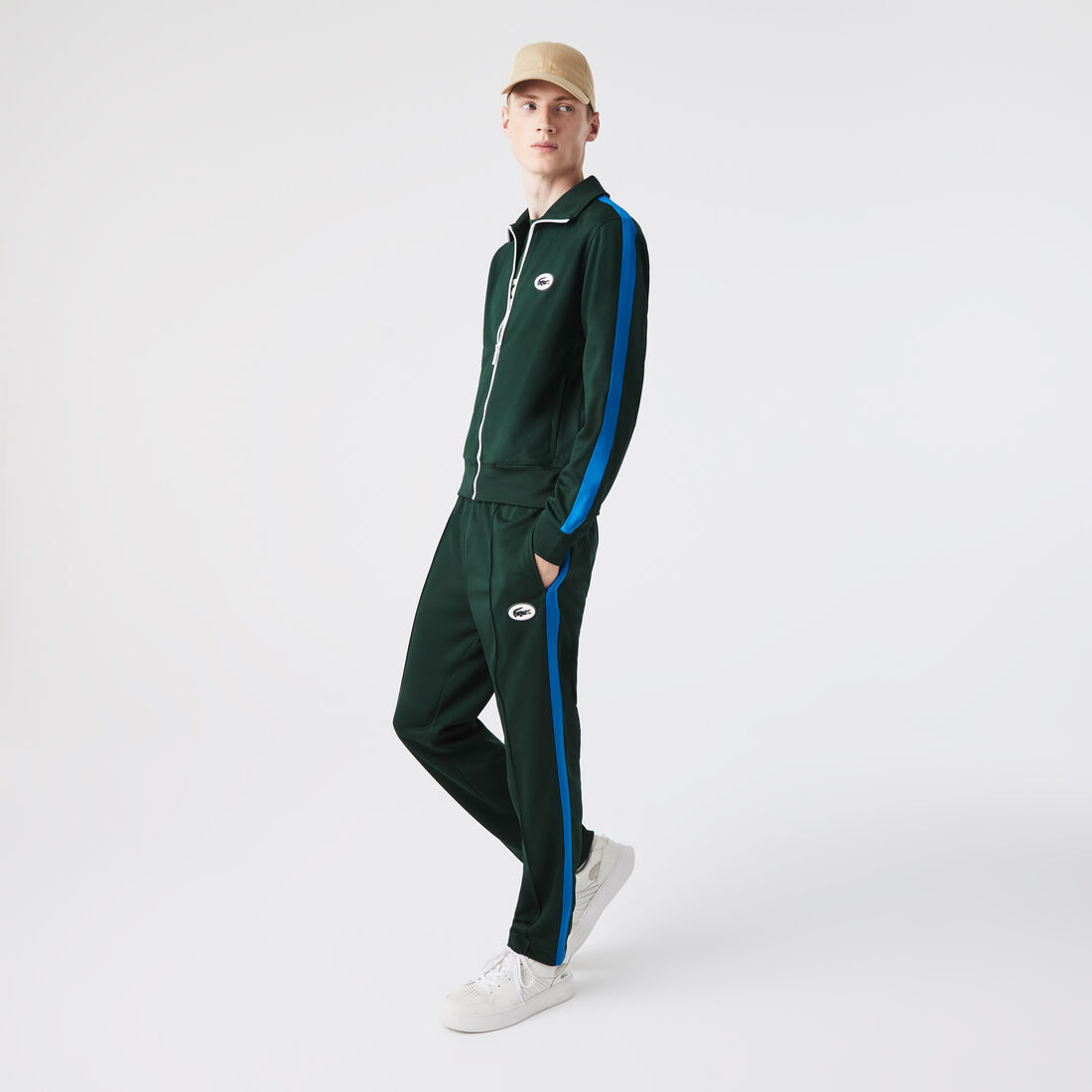 Men's Contrast Side Band Trackpants