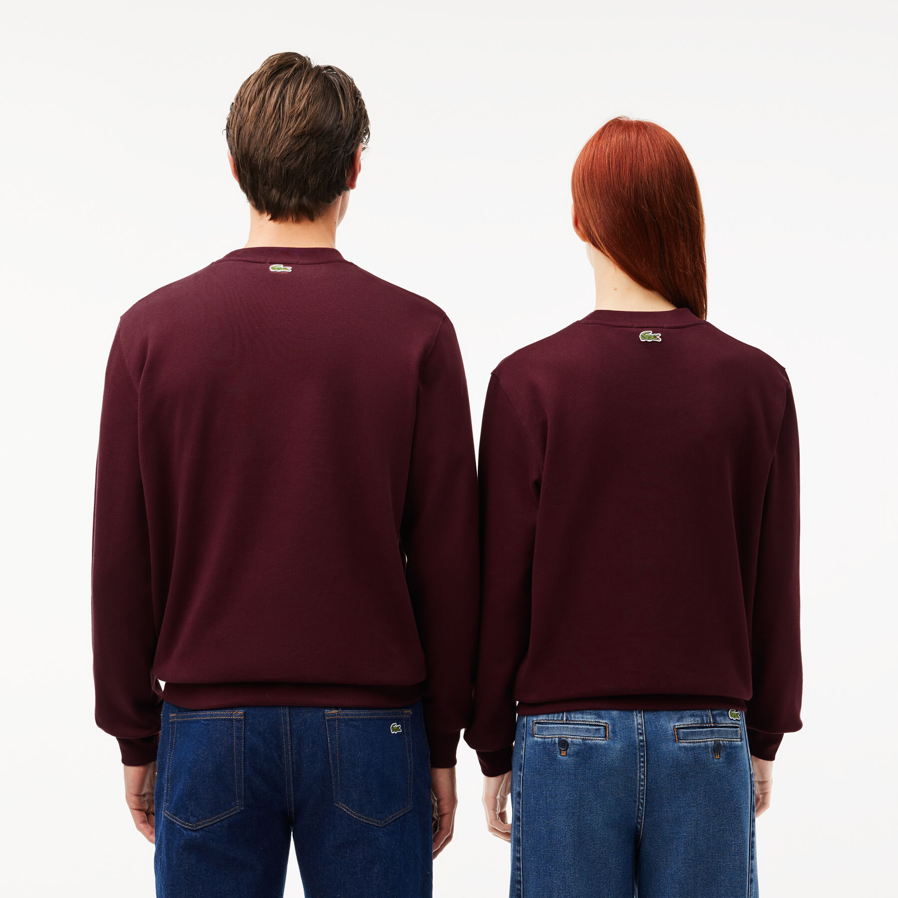 Printed Fleece Sweatshirt lacoste printed fleece sweatshirt