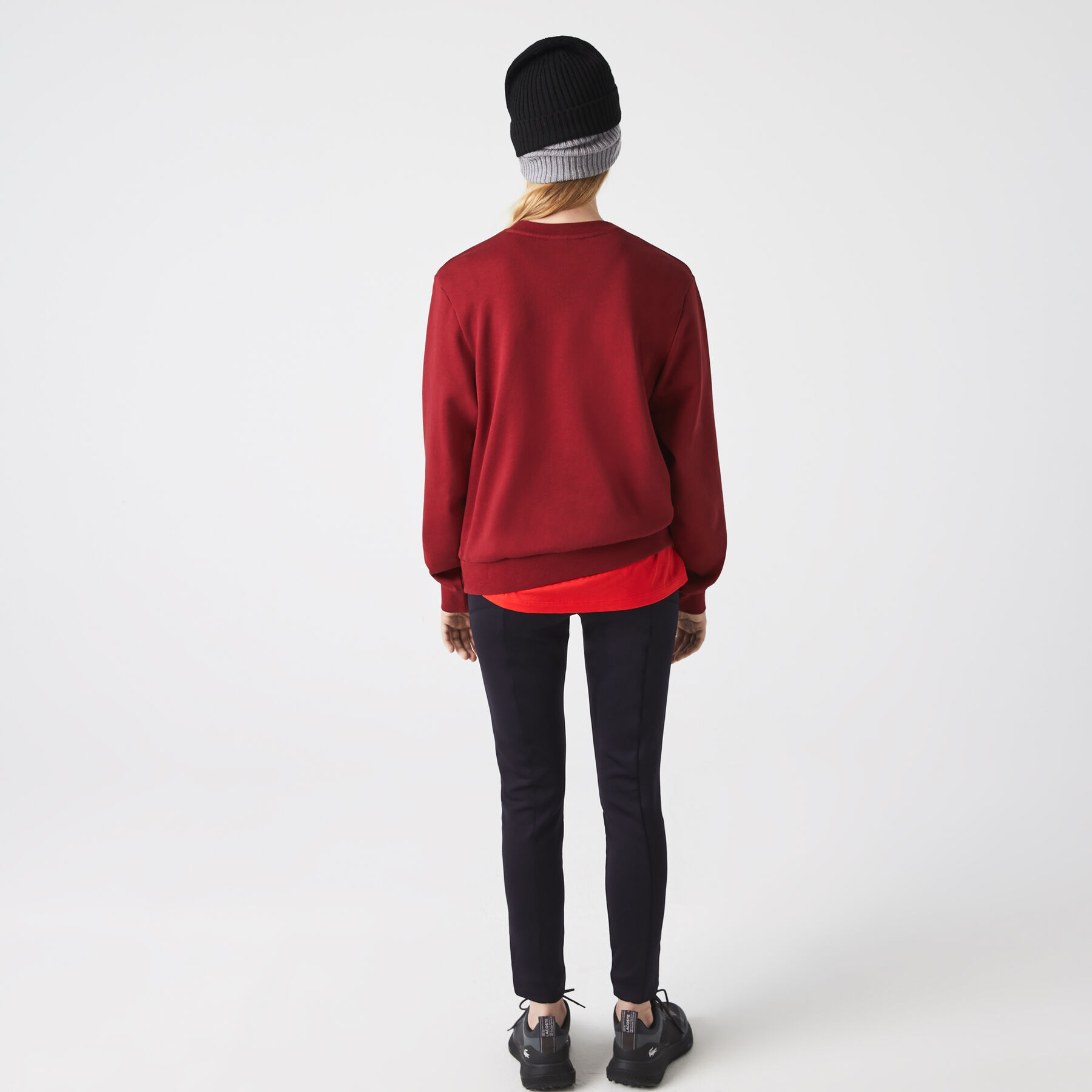 Relaxed Fit Fleece Crew Neck Sweatshirt lacoste relaxed fit fleece crew neck sweatshirt