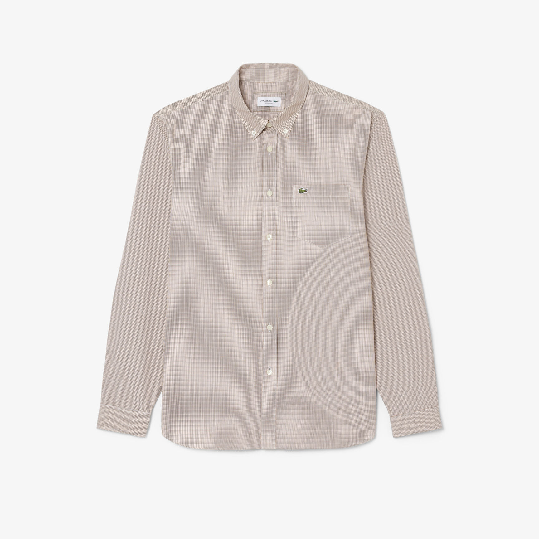 Regular Fit Gingham Poplin Shirt