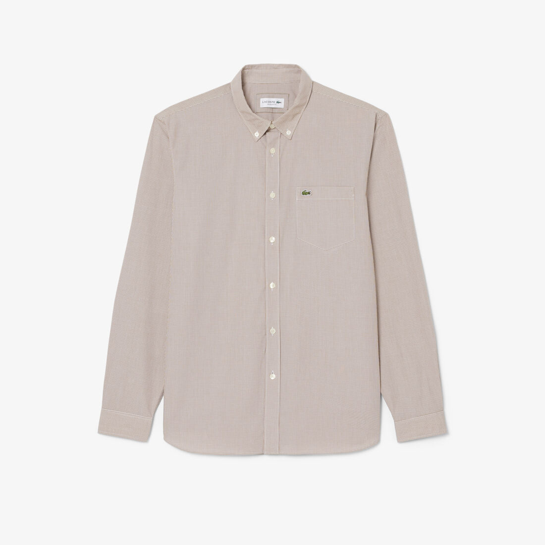 Regular Fit Gingham Poplin Shirt Regular Fit Gingham Poplin Shirt